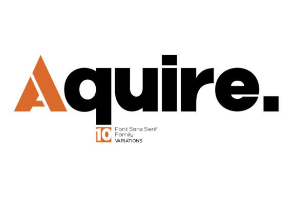 Aquire: A Modern Sans Serif for Versatile Design