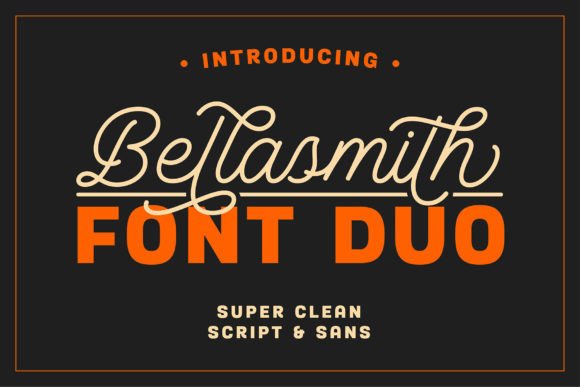 Bellasmith: A Font Duo for Elegant, Personalized Design