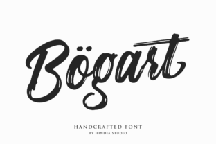Bogart: A Fresh Brush Script for Modern Design