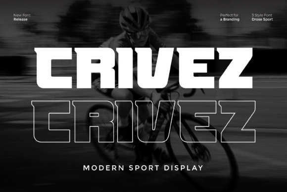 Crivez: The High-Octane Font for Maximum Velocity