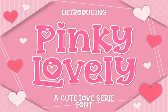 Discover Pinky Lovely: A Sweet Display Font for Creative Projects