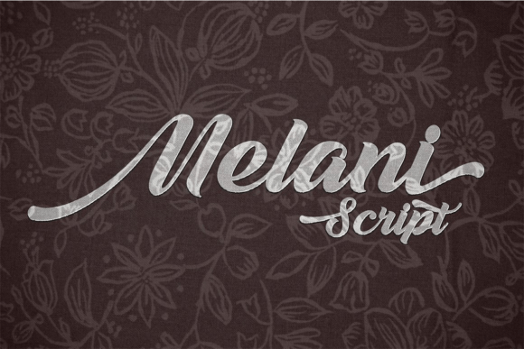 Discover the Bold, Expressive Spirit of the Melani Script Font
