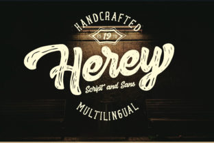 Discover the Striking Herey Duo Font for Your Designs