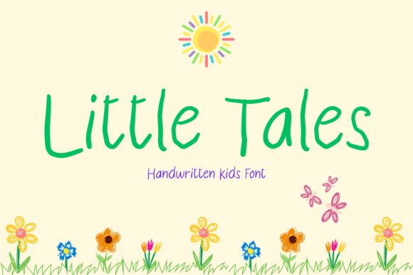 Little Tales: A Whimsical Font for Creative Projects