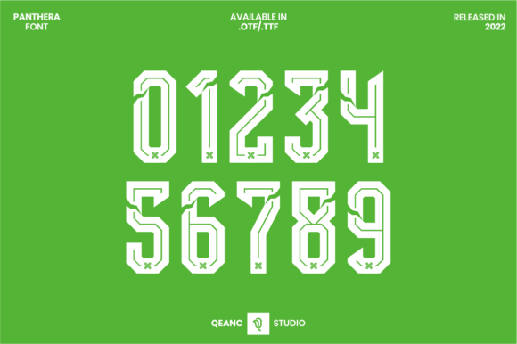 Panthera: The Modern Display Font for Sports and Racing