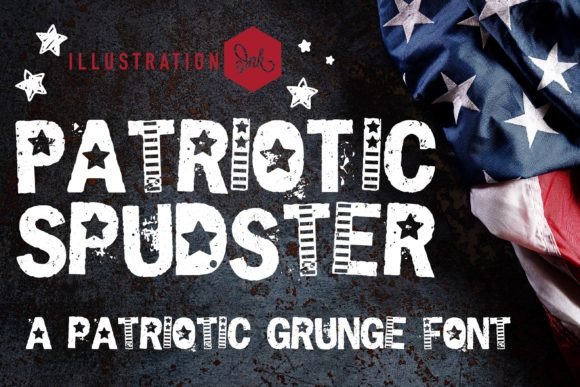 Patriotic Spudster: A Font That Captures American Spirit