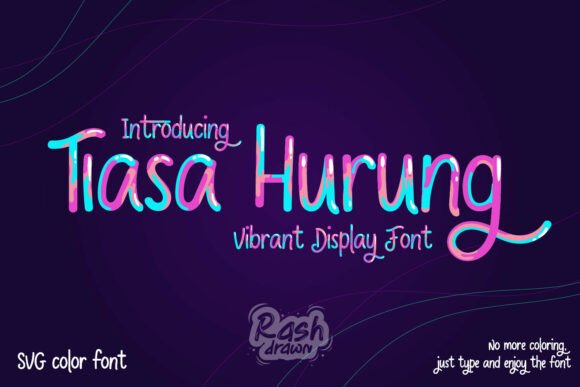 Tiasa Hurung: A Burst of Color for Your Creative Projects